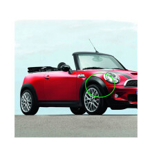 (rechtsvoor) voor BMW Mini Cooper R50 2002-2008 Wielkastbekleding Wenkbrauw Bovenste Spatbord Rubberen Afdekking