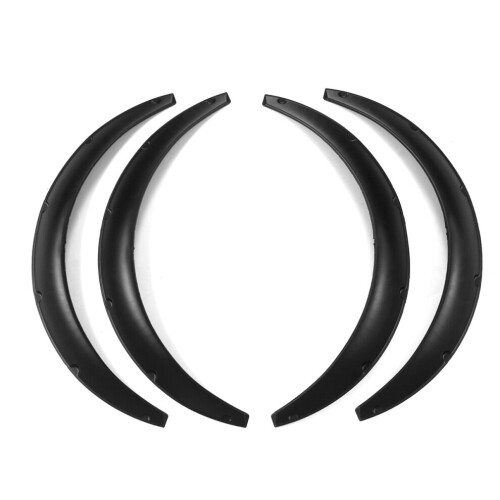 Neu Universal Flexible Auto Rad Fender Flares Extra Breiten Körper 1