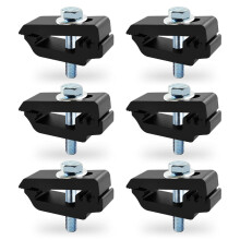 QYMOPAY Aluminium Montageklemmen Tonneau Cover klemmen Truck Topper klemmen voor Camper Shell Truck Cover Cap