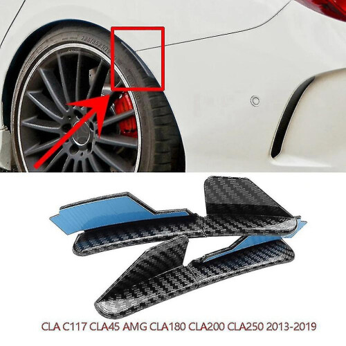 Protetor de sobrancelha para arco de roda preto Fender 2
