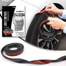 Universal Fender Flare Auto Rad Augenbraue Schutz Lip Radbogen Trim Arch Extender Dekorative Kratzfest