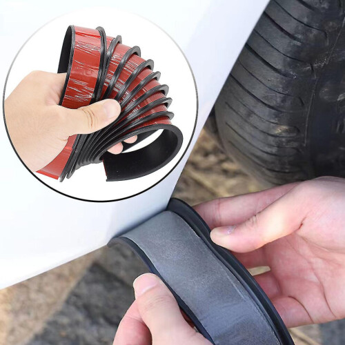 Kit de labio de guardabarros expansor de ala para pasos de rueda de coche 1