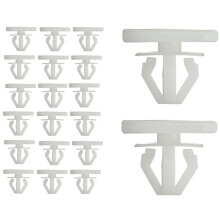 20X Clips de moldura de paso de rueda de plástico delantero y trasero para Transit Tourneo Connect