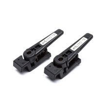 Kit de fixation pour couvre-caisse GM Accessories 19211291 avec poignées de déverrouillage et étiquettes, noir