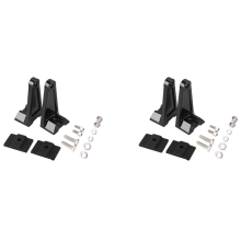 4X Universal Klammern Montage LED Basis Klammern für LED Licht Bar Seite Halterung
