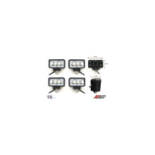 4X Leistungsstarke Front Bull Nudge Bar & Spot SMD Led-leuchten 12V Tag Lampe Auto Suv 4X4