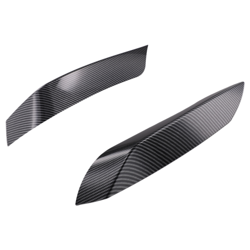 Auto Front Stoßstange Seite Splitter Spoiler Trim für Carbon Faser 1