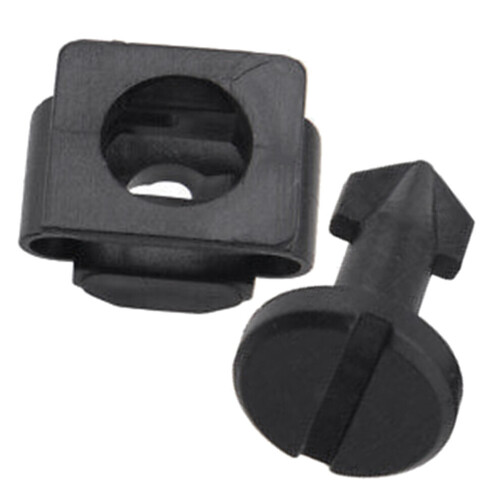 Vis de passage de roue noire pour cache moteur (91501-SS8-A01)