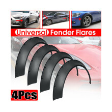 4 stuks 3,1/80 mm universele flexibele spatbordverbreders voor extra brede wielkasten