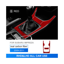 Aufkleber kompatibel für Subaru Impreza 2009 2010 2011 Auto-Schalthebeleinsatz, Konsolenpanel, RHD, LHD, Abdeckung,