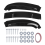 Auto Front Stoßstange Splitter Lip Diffusor Spoiler Abdeckung Schutz Schwarz 1