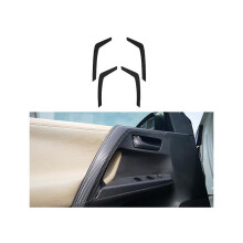 Autozubehör Kohlefaseraufkleber Türinnengriff Armlehne Handra Aufkleber Trim kompatibel für Toyota RAV4