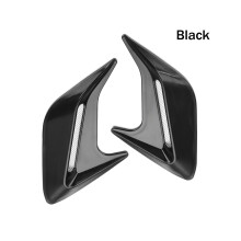1 Paar Carbon Fiber Auto Shark Gills Emulation Vent Seite Lufteinlass Haube Dekoration Auto Modifikation Zubehör