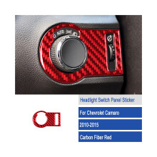 Autoscheinwerfer-Bedienfeld-Dekorationsabdeckung, Zieraufkleber, kompatibel mit Chevrolet Camaro 2010–2015, Autozubehör