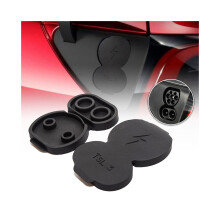Kompatibel für Tes-la Modell 3 Zubehör Europa Stecker Auto Lade Port Staub Schutzhülle Abdeckung Auto Modell Y