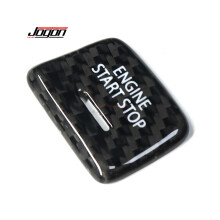 Kompatibel für Chevrolet Camaro 2016 2017 2018 2019 2020 2021 Echt Carbon Fiber Auto Motor Start Stop Taste Abdeckung