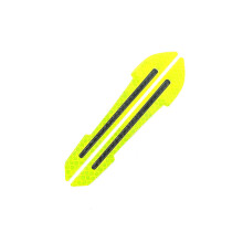 2Pcs Reflektierende Auto Aufkleber Rückspiegel Schutz Aufkleber Kollision Schutz Streifen Universal Auto Außen