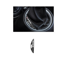 Carbon Faser Aufkleber Getriebe Taste Trim kompatibel für MINI Cooper R55 R56 R57 2007 2008 2009 2010 Dekorative