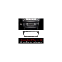 BETTERHUMZ Carbonfaser-kompatibel für Mercedes Benz W176 GLA X156 CLA C117 A B-Klasse CD-Panel-Zierabdeckungsaufkleber