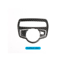 Kompatibel für Mercedes Benz W205 C180 C200 C300 C Klasse 2017 Carbon Fiber Scheinwerfer Schalter Knopf Trim Rahmen