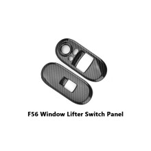 Auto Fensterheber Schalter Shell Fall Gehäuse Carbon Faser Aufkleber kompatibel für Mini Cooper One S F55 F56