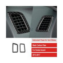 Auto Center Links Rechts Air Vent Trim Abdeckung kompatibel für Honda Accord 2013-2017 Klimaanlage AC Outlet Vent