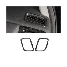 Edelstahl Schwarz Gebürstet Abdeckung Dekoration Trim Aufkleber kompatibel für Honda CRV CR-V 2017 2018 2019 2020