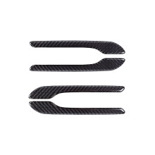 Carbon Fiber Auto Türgriff Dekoration kompatibel für Tes-la Modell 3 2019-2023 Modell Y 2023 Zubehör Auto Aufkleber