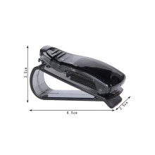 Universal Auto Sonnenblende Brillenhalter Sonnenbrille Clip Karte Ticket Halter Stand Verschluss Stift Fall Brillen