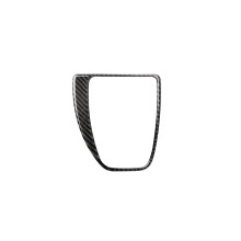 Carbon Fiber Car Central Control Gear Shift Panel Dekoration Cover Aufkleber kompatibel mit E60 5 Series 2008-10