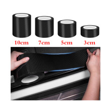 3D Nano Carbon Fiber Auto Paste Schutz Streifen Seite Anti Scratch Band Schutz Film DIY Paste Schutz Streifen