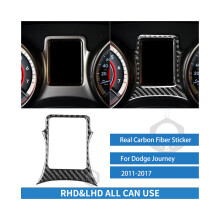 Kompatibel für Journey 2011 2012 2013 2014 2015 2016 2017 Dashboard Tachometer Real Carbon Fiber Aufkleber Zubehör