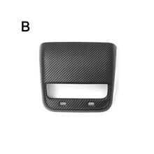 Matte Carbon faser kompatibel für Tes-la Modell 3 Hinten air outlet abdeckung zurück auspuff vent abdeckung kompatibel