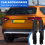 2 guardabarros traseros antisuciedad para Seat Ateca 2017-2021 4
