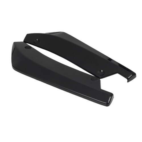 2Pcs Universal Auto Hintere Stoßstange Lip Diffusor Splitter Spoiler Scratch Protector 2