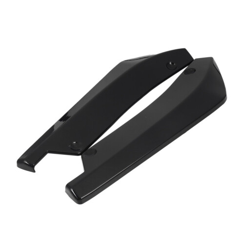 2Pcs Universal Auto Hintere Stoßstange Lip Diffusor Splitter Spoiler Scratch Protector 1