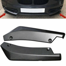 UNIVERSAL FRONTSTOßSTANGE VERLÄNGERUNG SCHWELLER SPOILER SPOILER CARBON LOOK