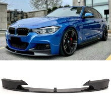 BMW 3 F30 F31 Frontdiffusor Splitter M Performance Style Lip Spoiler Carbon Look Neu