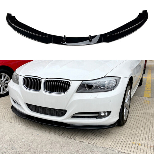 Auto Front Stoßstange Splitter Lip Diffusor Spoiler Abdeckung Schutz Schwarz 1