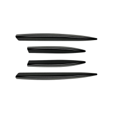 Glänzend schwarze Frontgrill-Spoilerblende für A-Klasse W177 2023-