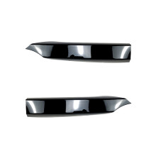Für - 1er E82 E88 2008-2013 Frontstoßstange Lippe Winkel Diffusor Splitter Spoiler Protector Hellschwarz