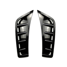 Auto Carbon Fiber ABS Front Bumper Spoiler Seite Flügel Dekorative Abdeckung