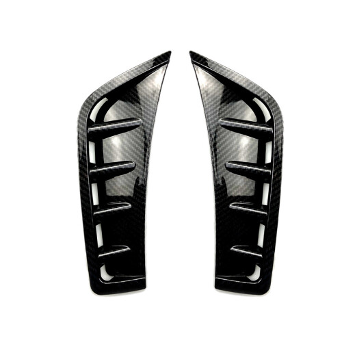 Auto Carbon Fiber ABS Front Bumper Spoiler Seite Flügel Dekorative Abdeckung