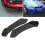 2Pcs Universal Auto Front Schaufel Lip Splitter Kinn ABS Spoiler 3