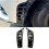 Auto Carbon Fiber ABS Front Bumper Spoiler Seite Flügel Dekorative Abdeckung 2