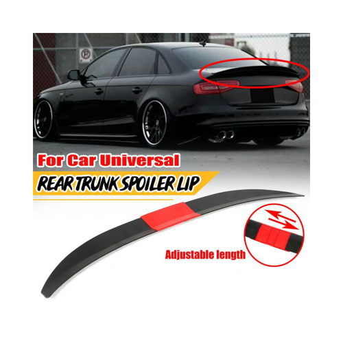 Universal Autospoiler, Schwarz+Rot 2