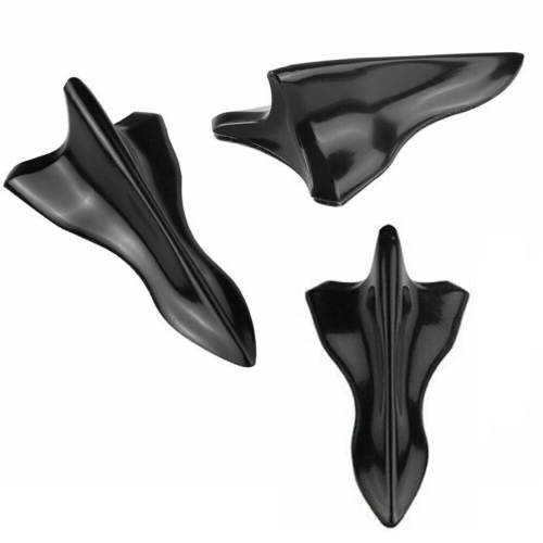 20Pcs Auto Hinten Dach Fin Spoiler Diffusor Generator Stoßstange Schwanz Generator, Schwarz 1