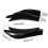 27cm Auto Heckspoiler Spoiler Canards Flossen Anti-Crash Diffusor Lip Wrap Winkel Splitter Protector Guard Universal 3