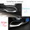Für E-Klasse W213 2016-2019 Chrom ABS Frontstoßstange Platte Spoiler Spoiler Dekorative Abdeckung Trim 4