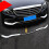 Für E-Klasse W213 2016-2019 Chrom ABS Frontstoßstange Platte Spoiler Spoiler Dekorative Abdeckung Trim 5